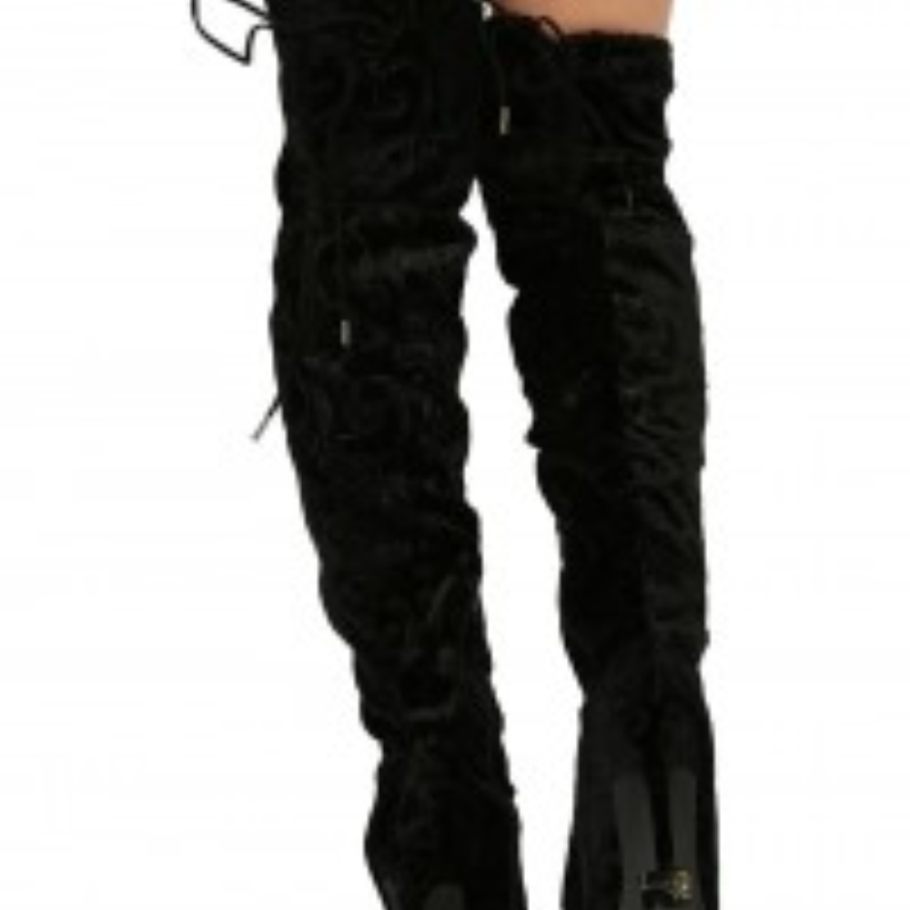 Convertible Over the Knee Boots - Picture 4 of 7